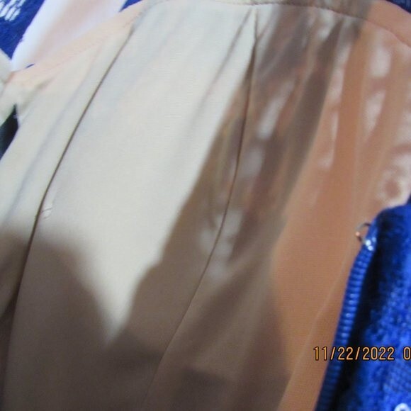 SPEECHLESS SIZE 3 ROYAL BLUE DRESS HI LOW LACE SPARKLES FORMAL COBALT BLUE - Picture 8 of 8